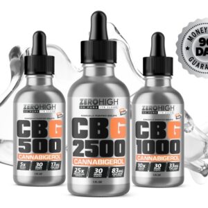 Pure Isolate CBG Oil - Radically Purified Cannabigerol With No THC